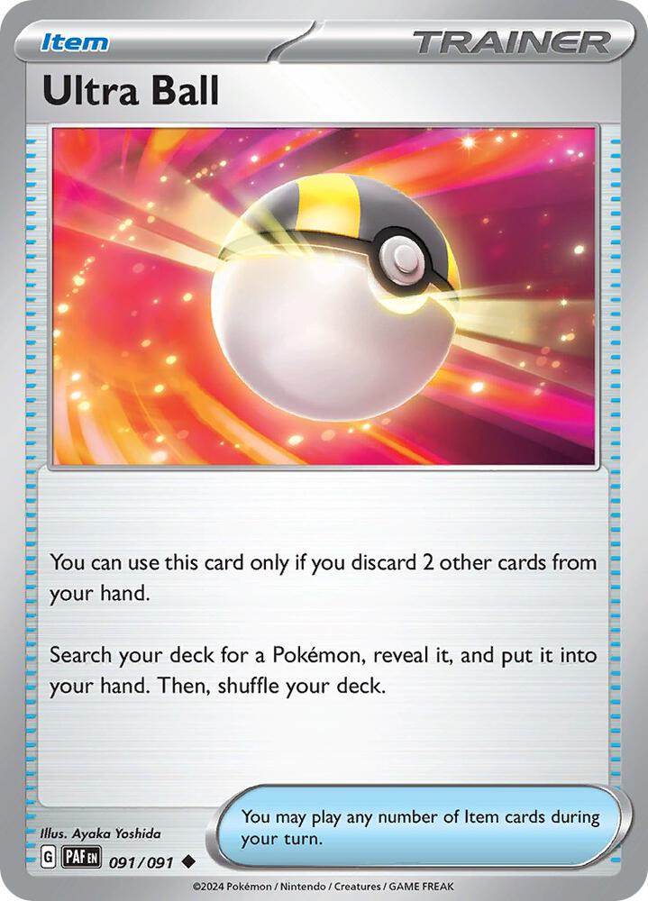 Ultra Ball [SV: Paldean Fates] 091/091