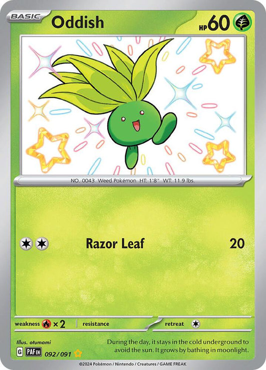 Oddish [SV: Paldean Fates] 092/091