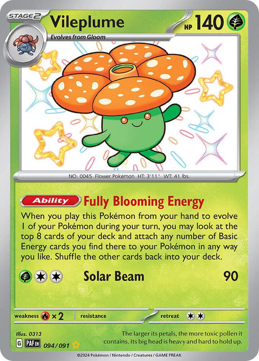 Vileplume [SV: Paldean Fates] 094/091