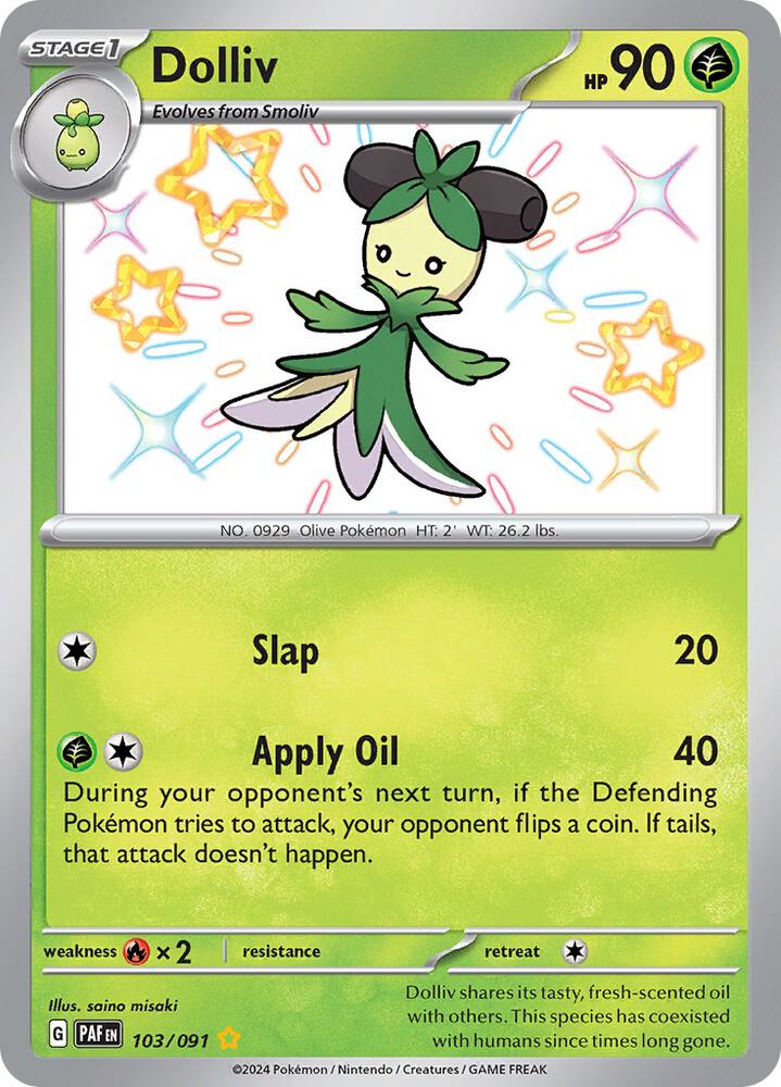 Dolliv [SV: Paldean Fates] 103/091