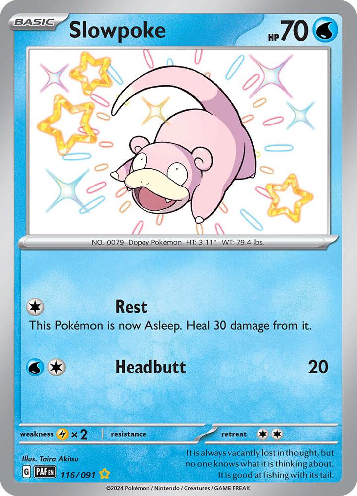 Slowpoke [SV: Paldean Fates] 116/091