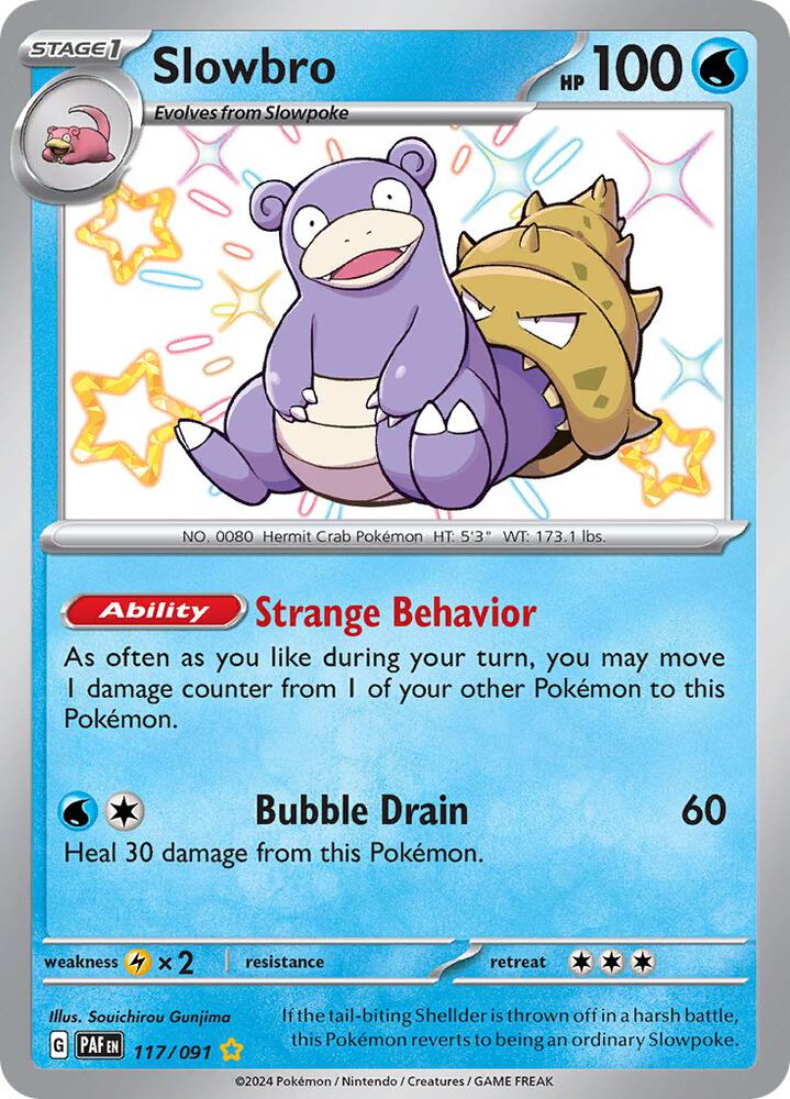 Slowbro [SV: Paldean Fates] 117/091