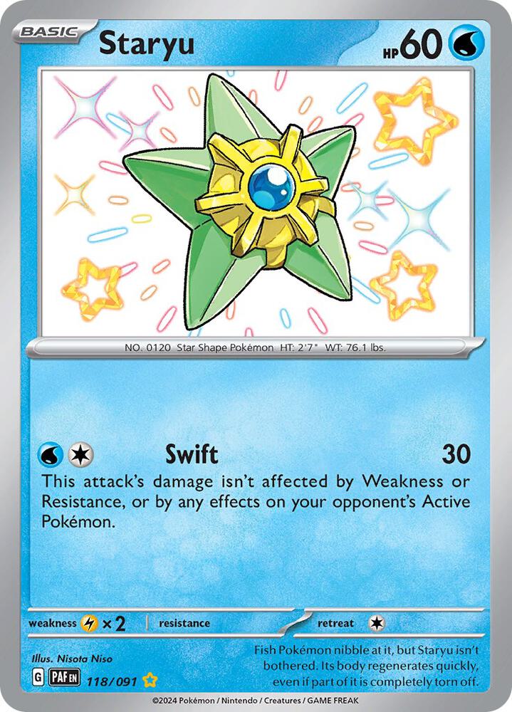 Staryu [SV: Paldean Fates] 118/091
