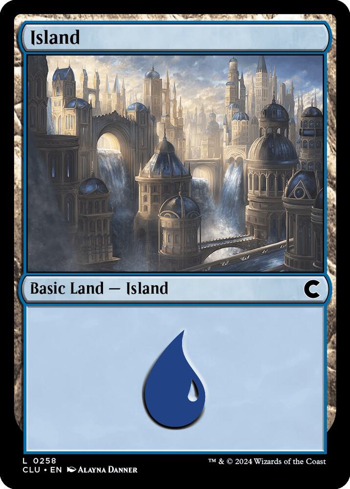 Island (0258) [Ravnica: Clue Edition] 258