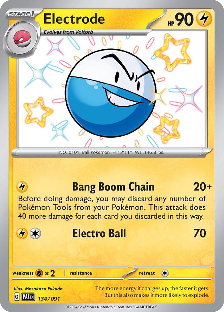 Electrode [SV: Paldean Fates] 134/091