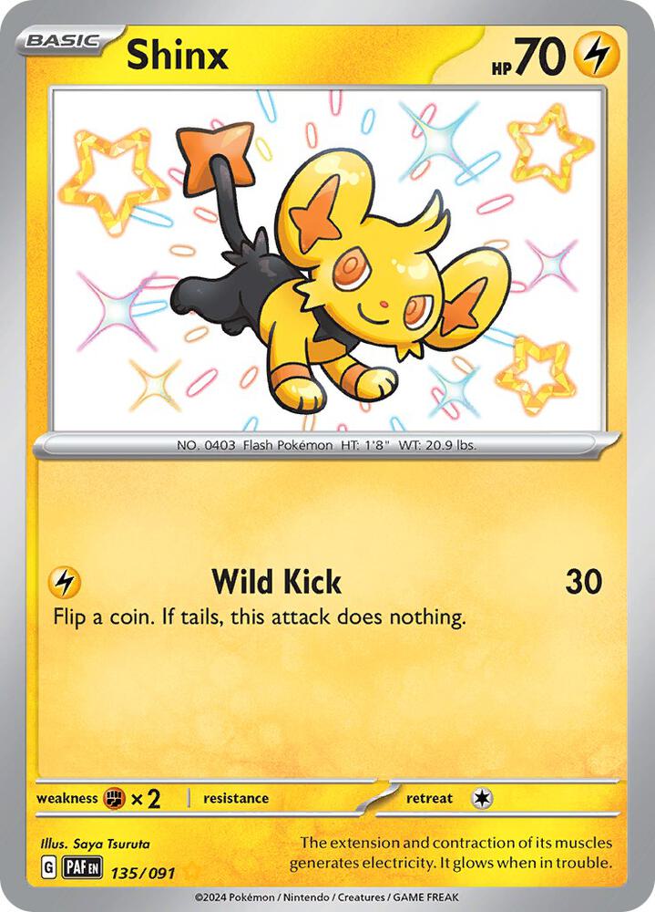 Shinx [SV: Paldean Fates] 135/091