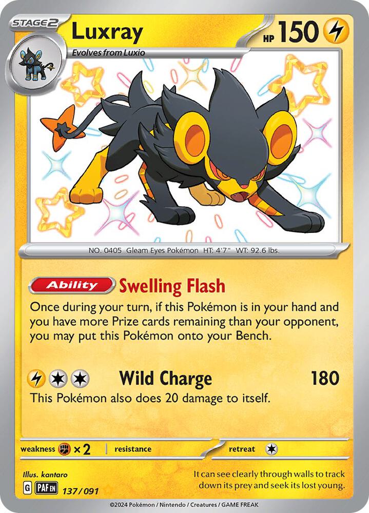 Luxray [SV: Paldean Fates] 137/091