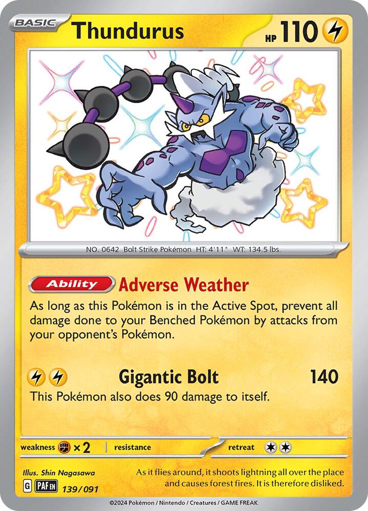 Thundurus [SV: Paldean Fates] 139/091