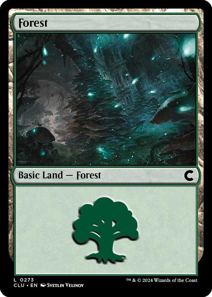 Forest (0273) [Ravnica: Clue Edition] 273