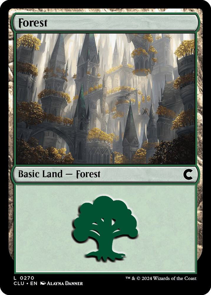 Forest (0270) [Ravnica: Clue Edition] 270