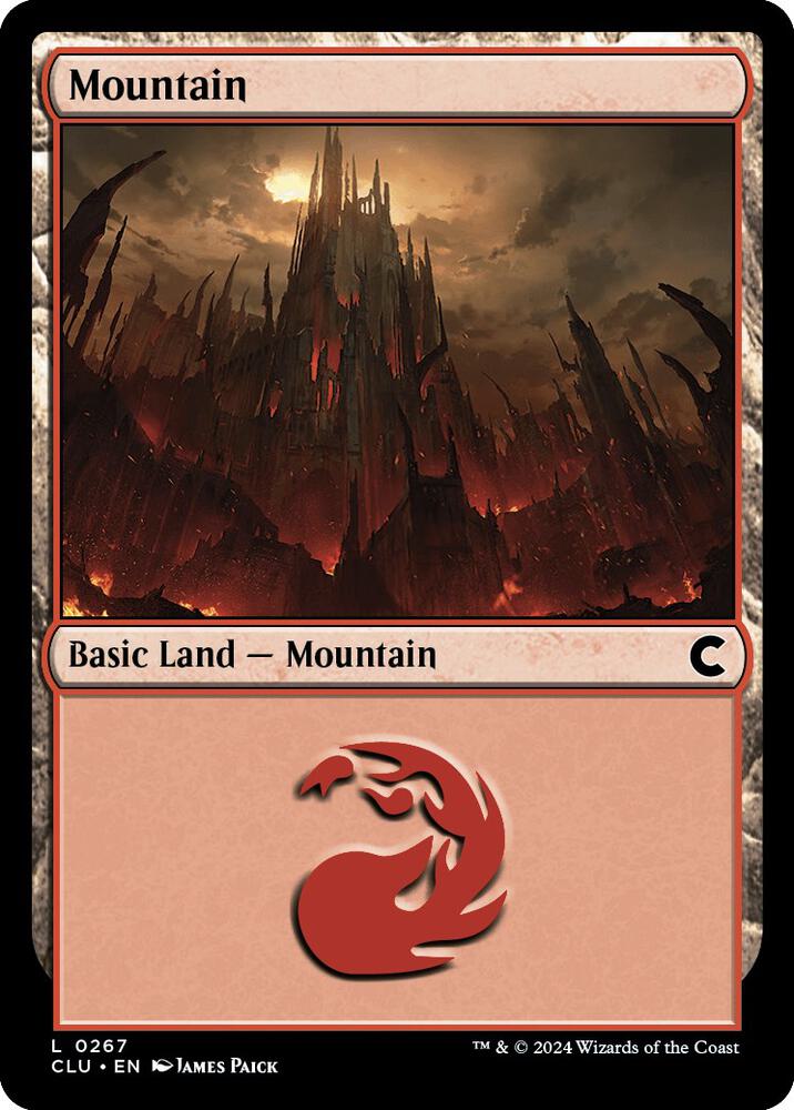 Mountain (0267) [Ravnica: Clue Edition] 267