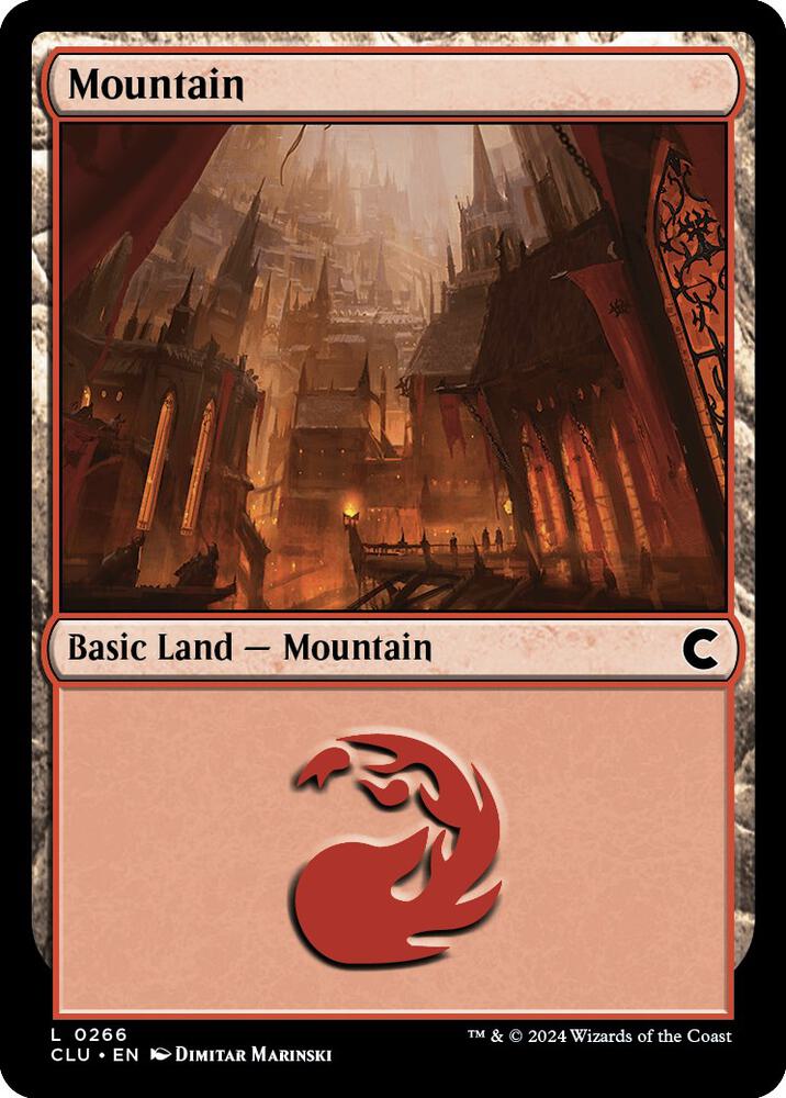 Mountain (0266) [Ravnica: Clue Edition] 266