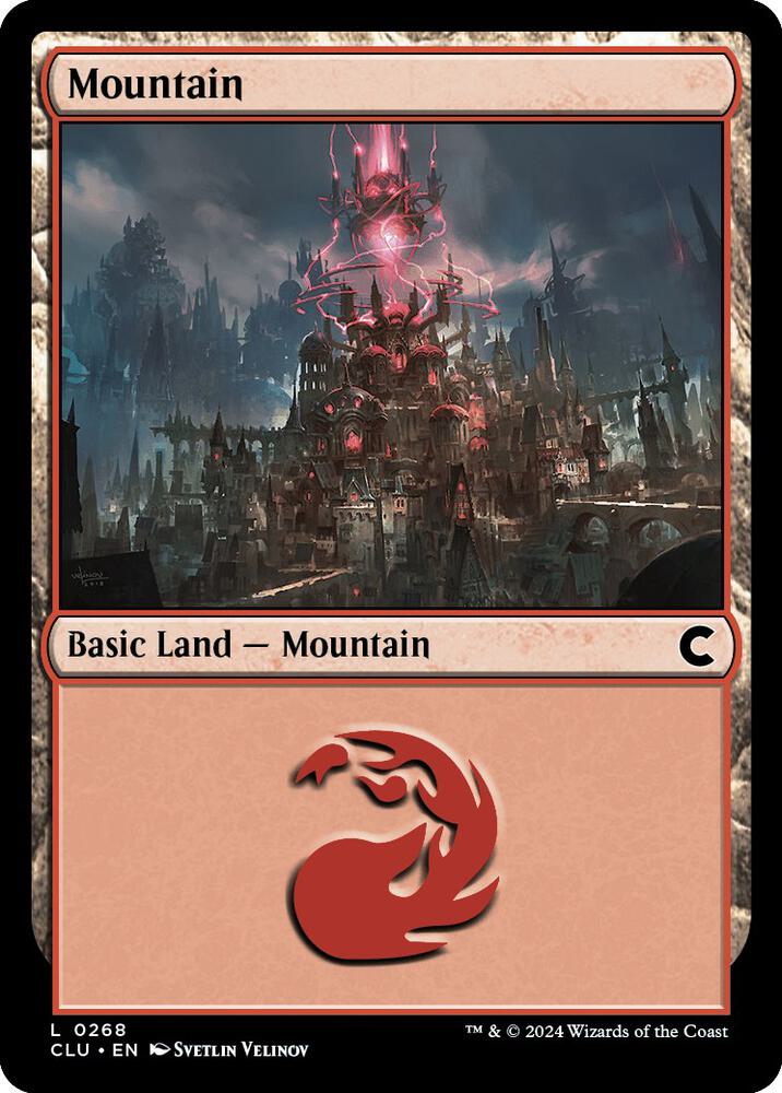 Mountain (0268) [Ravnica: Clue Edition] 268