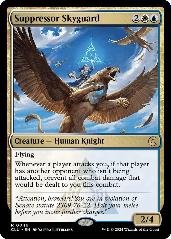 Suppressor Skyguard [Ravnica: Clue Edition] 46