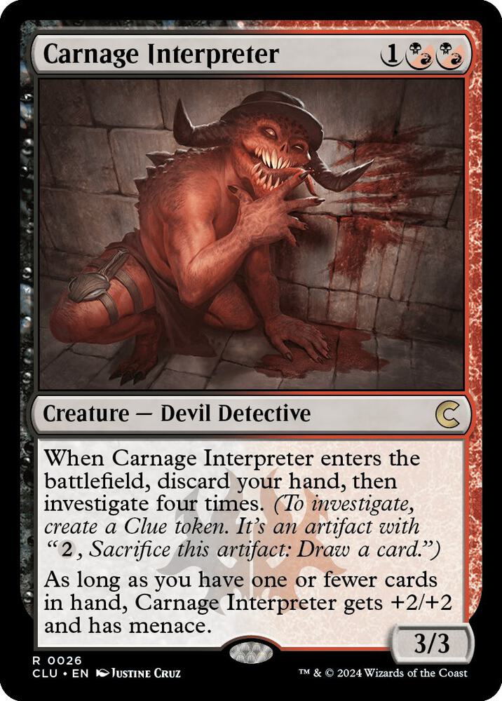 Carnage Interpreter [Ravnica: Clue Edition] 26