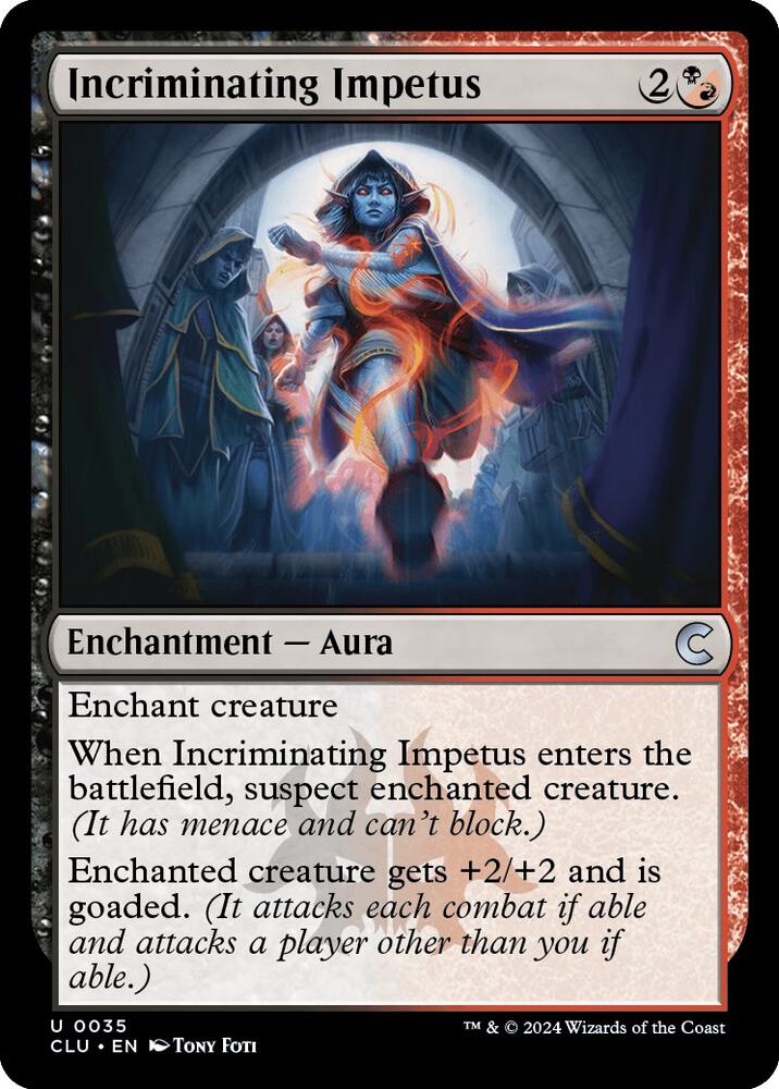 Incriminating Impetus [Ravnica: Clue Edition] 35