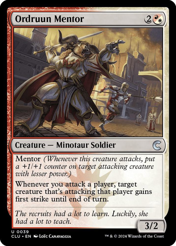 Ordruun Mentor [Ravnica: Clue Edition] 39