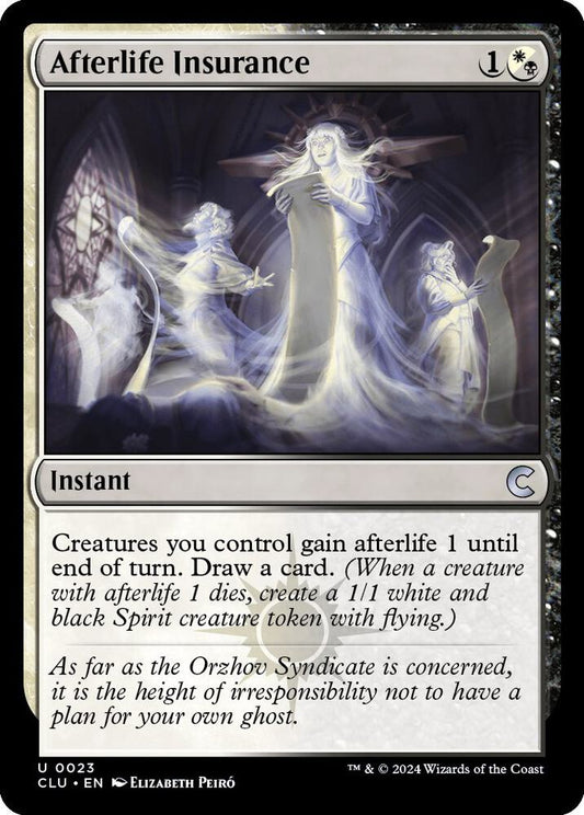 Afterlife Insurance [Ravnica: Clue Edition] 23