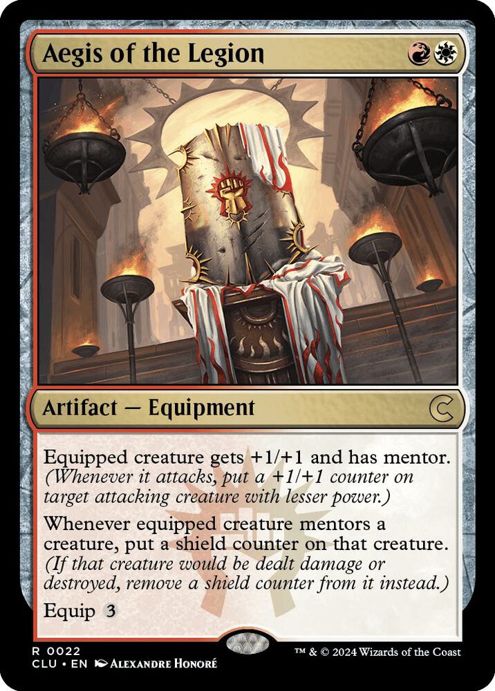 Aegis of the Legion [Ravnica: Clue Edition] 22