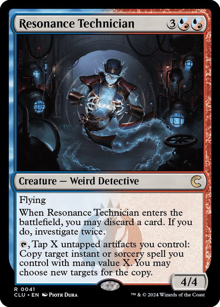 Resonance Technician [Ravnica: Clue Edition] 41