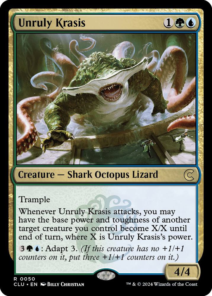 Unruly Krasis [Ravnica: Clue Edition] 50