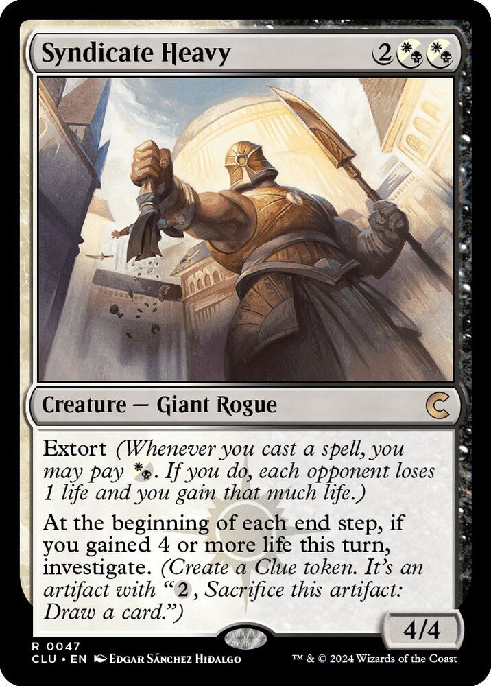 Syndicate Heavy [Ravnica: Clue Edition] 47