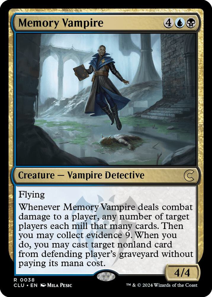 Memory Vampire [Ravnica: Clue Edition] 38