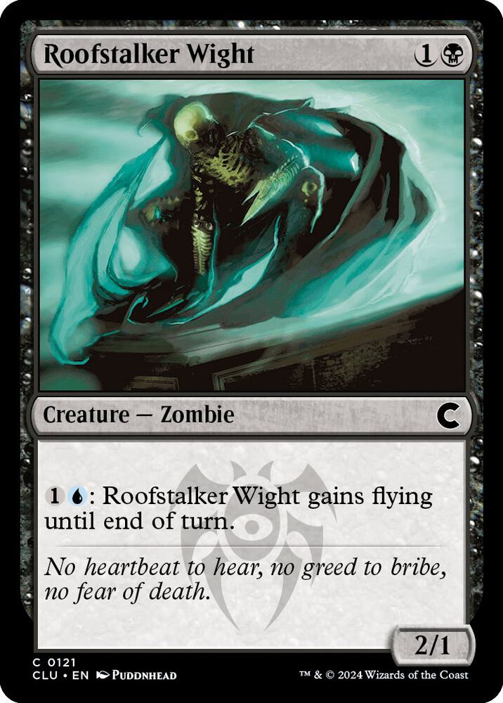 Roofstalker Wight [Ravnica: Clue Edition] 121