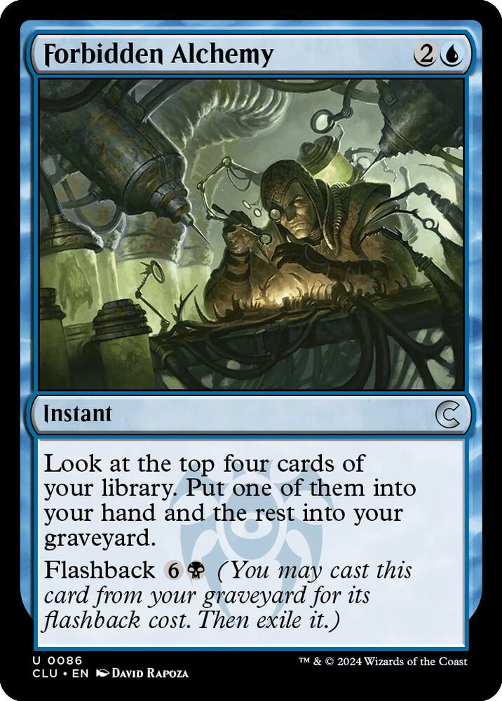 Forbidden Alchemy [Ravnica: Clue Edition] 86