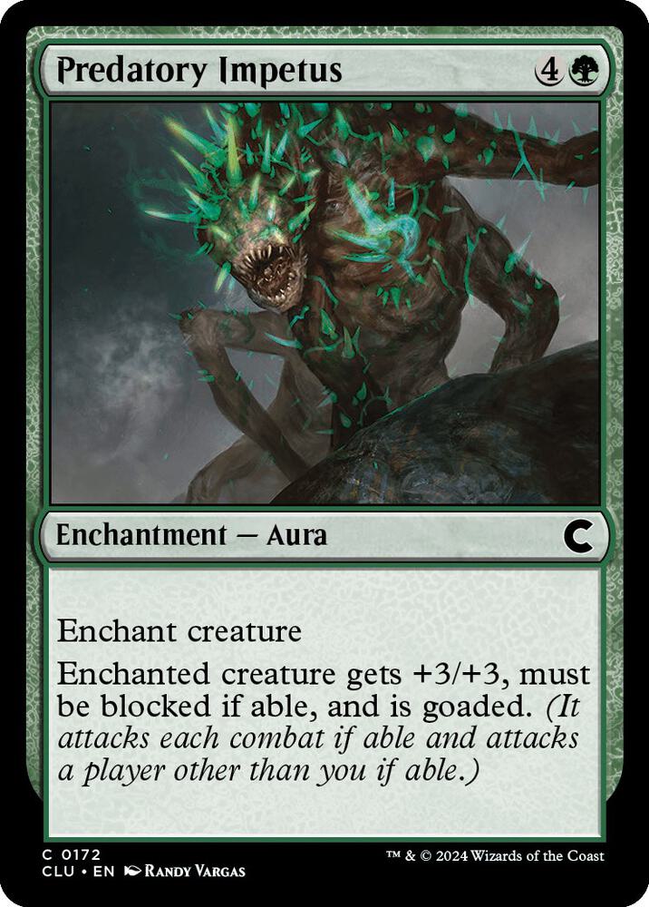 Predatory Impetus [Ravnica: Clue Edition] 172