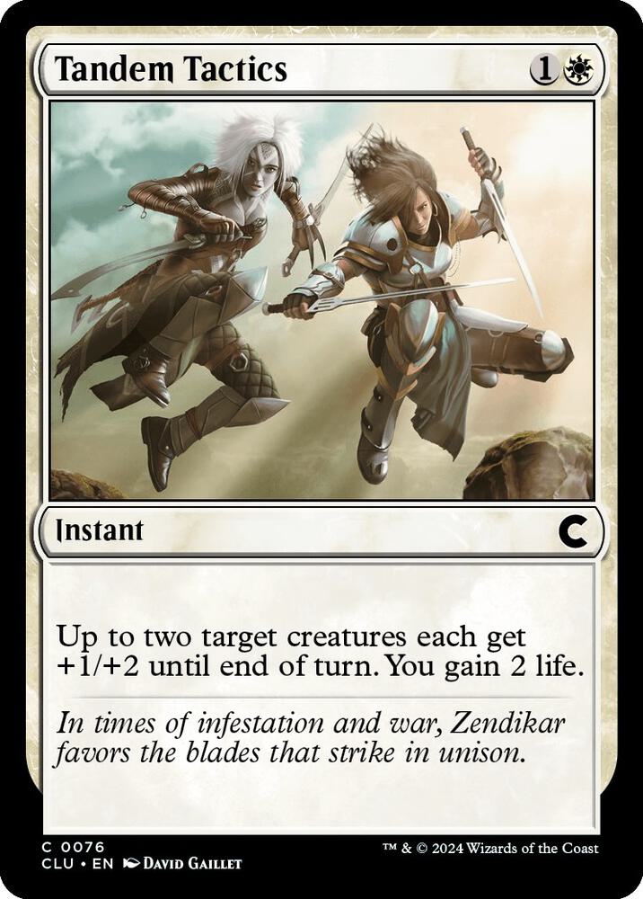 Tandem Tactics [Ravnica: Clue Edition] 76
