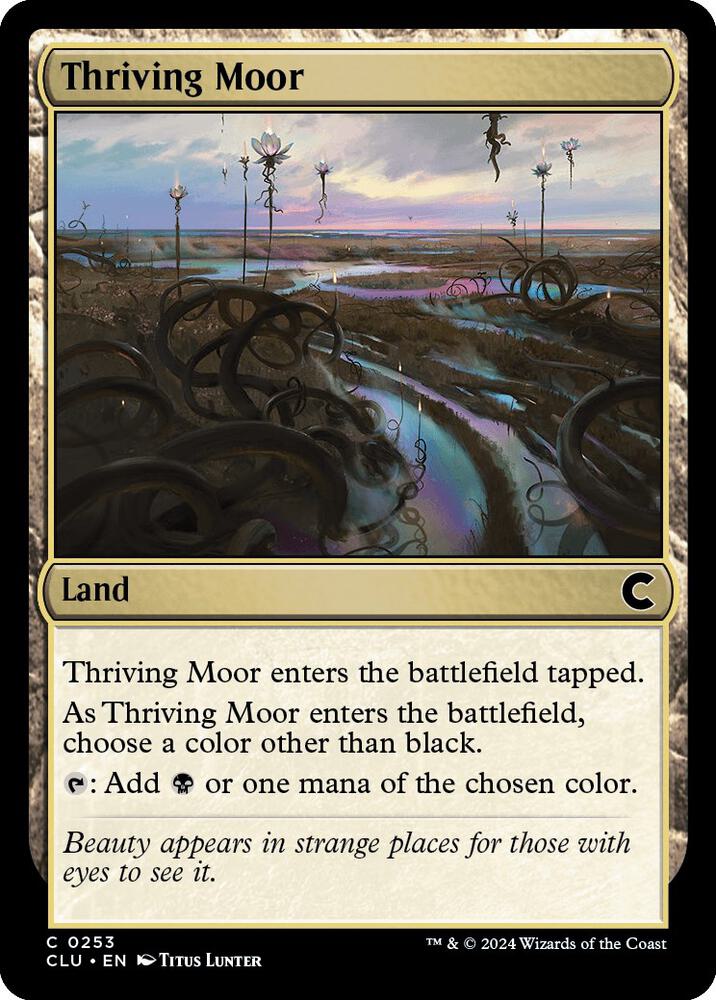 Thriving Moor [Ravnica: Clue Edition] 253