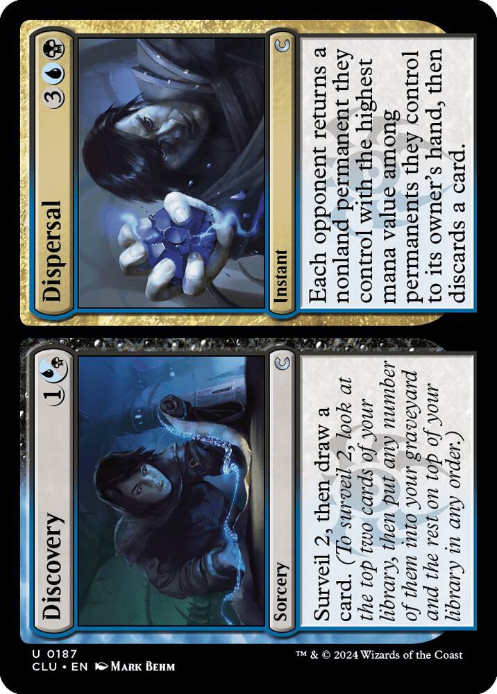 Discovery // Dispersal [Ravnica: Clue Edition] 187