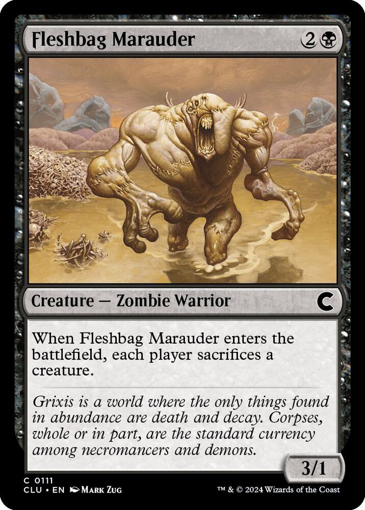 Fleshbag Marauder [Ravnica: Clue Edition] 111