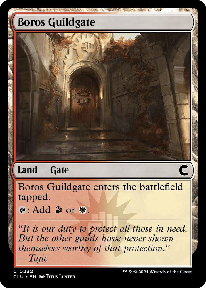 Boros Guildgate [Ravnica: Clue Edition] 232