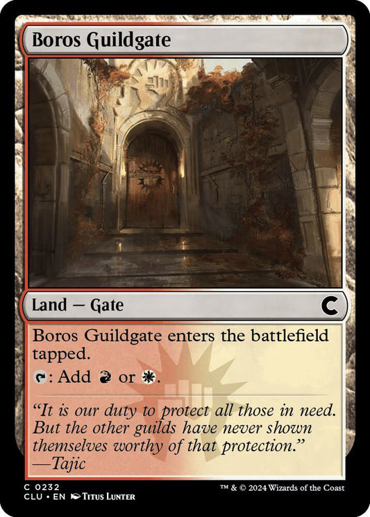 Boros Guildgate [Ravnica: Clue Edition] 232