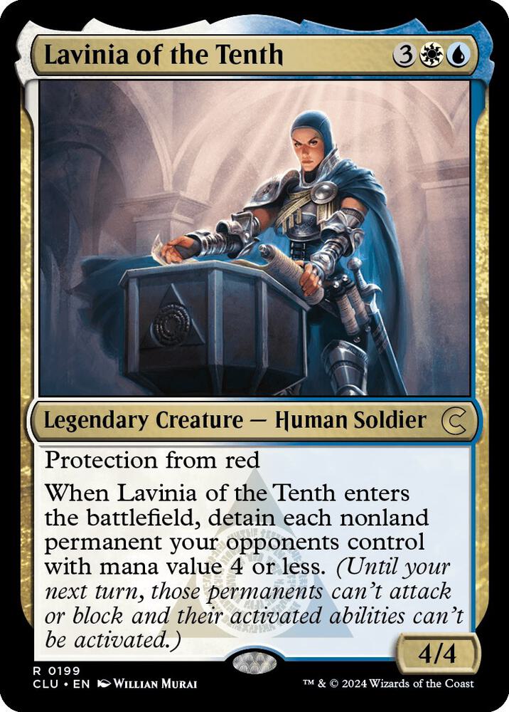 Lavinia of the Tenth [Ravnica: Clue Edition] 199