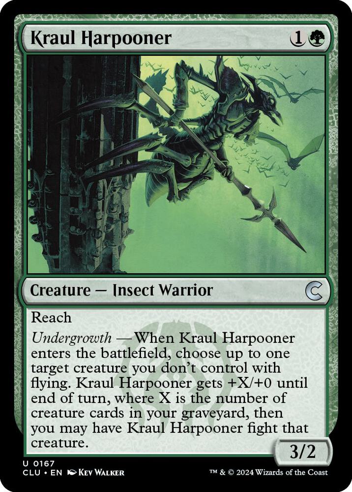 Kraul Harpooner [Ravnica: Clue Edition] 167