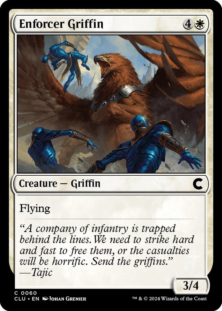 Enforcer Griffin [Ravnica: Clue Edition] 60
