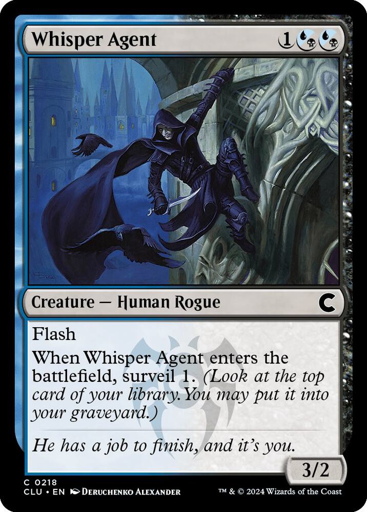 Whisper Agent [Ravnica: Clue Edition] 218
