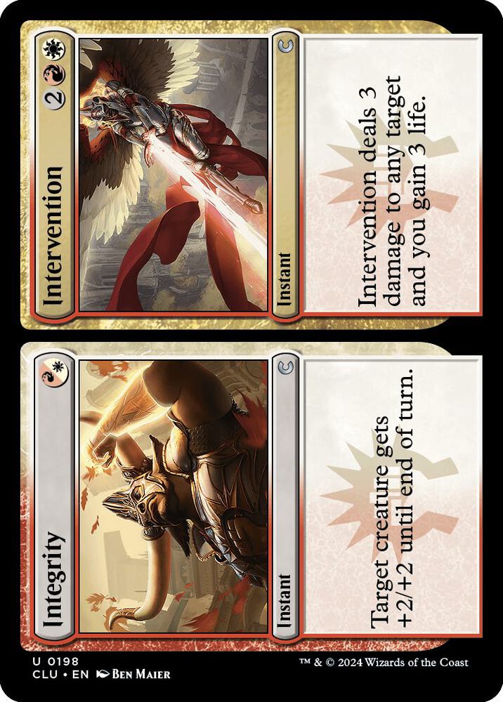 Integrity // Intervention [Ravnica: Clue Edition] 198