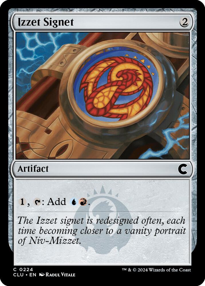 Izzet Signet [Ravnica: Clue Edition] 224