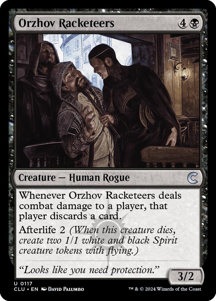 Orzhov Racketeers [Ravnica: Clue Edition] 117