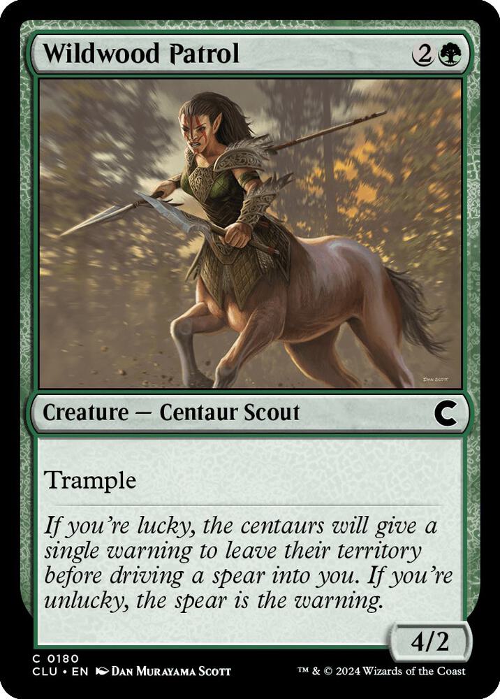 Wildwood Patrol [Ravnica: Clue Edition] 180