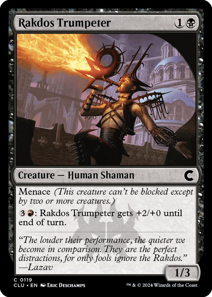 Rakdos Trumpeter [Ravnica: Clue Edition] 119