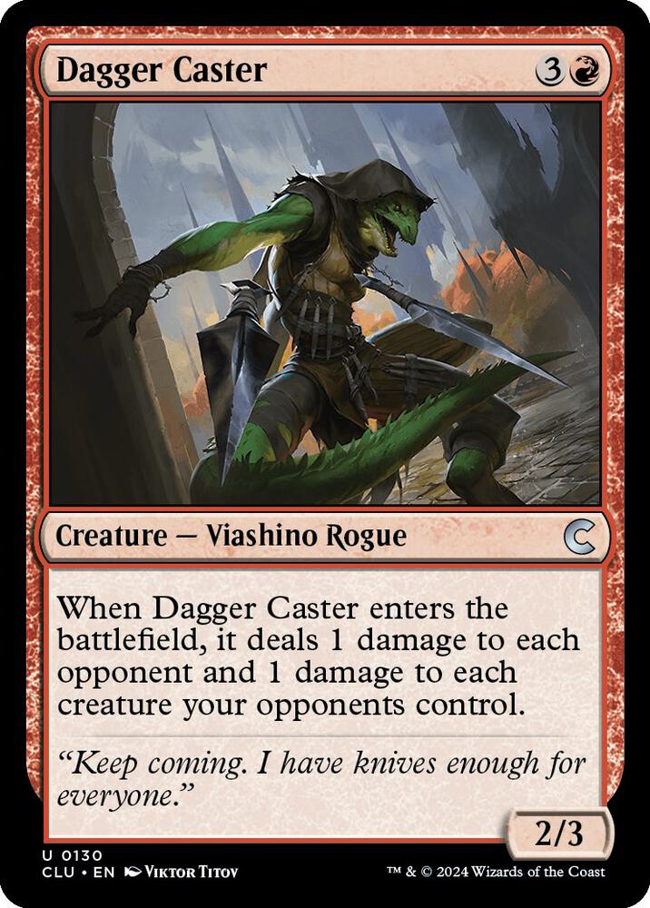 Dagger Caster [Ravnica: Clue Edition] 130