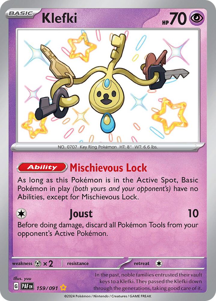 Klefki [SV: Paldean Fates] 159/091