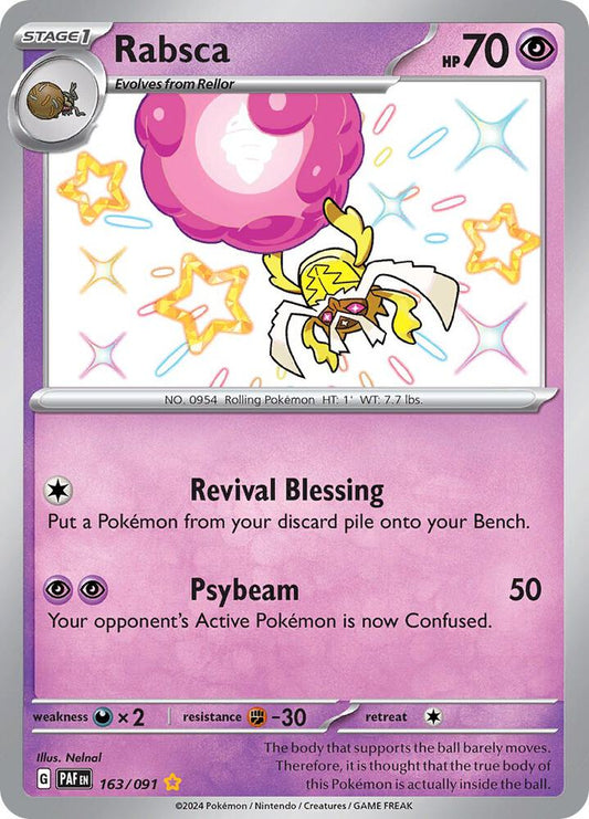 Rabsca [SV: Paldean Fates] 163/091