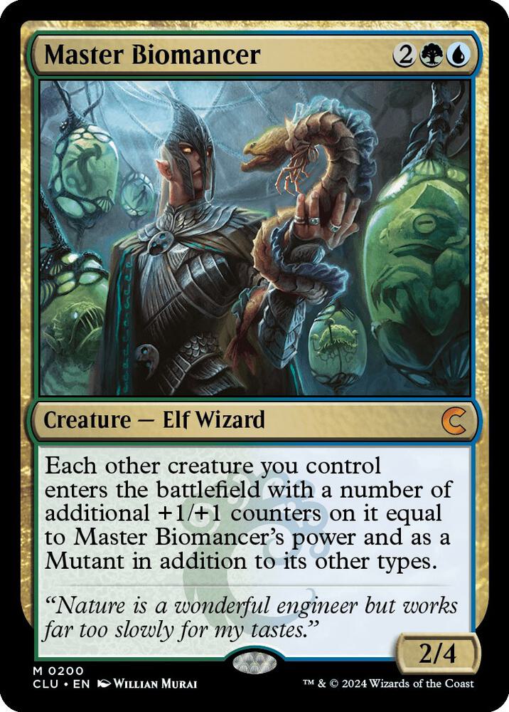 Master Biomancer [Ravnica: Clue Edition] 200