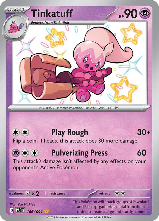Tinkatuff [SV: Paldean Fates] 166/091